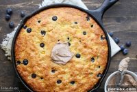 Blueberry Burst Skillet Cornbread