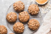 Perfectly Soft Chewy Gluten Free Peanut Butter Oatmeal Cookies