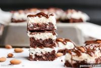 Fudgy Paleo Almond Joy Brownies