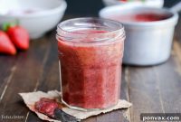 Vibrant Strawberry Rhubarb Chia Jam