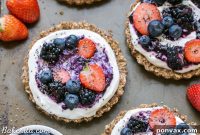 Berry Yogurt Granola Breakfast Tarts Wholesome and Plant Based Gluten Free