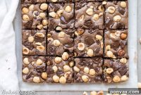 Luscious Gluten Free Chocolate Hazelnut Squares