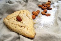 Rustic Coconut Almond Scones