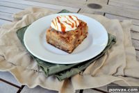Caramelized Apple Cake with Whipped Caramel Cloud