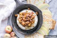 Decadent Caramel Apple Brie Bake