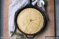 Aromatic Gluten Free Asiago Rosemary Cornbread