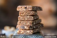 Homemade Apple Pie Energy Bars Gluten Free Paleo Vegan