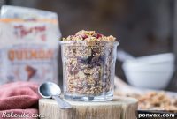 Wholesome Vegan Gluten Free Quinoa Granola