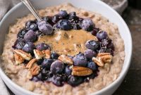 Gluten Free Vegan Blueberry Muffin Oatmeal