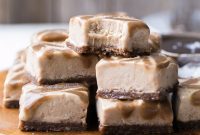 Paleo Frozen Caramel Banana Swirl Bars