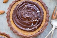 Vegan Chocolate Almond Butter Dream Tart