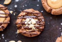 Decadent Plant-Based Gluten-Free Grain-Free Chocolate Peanut Butter Tartlets