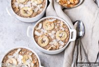 Tropical Banana Coconut Baked Oatmeal