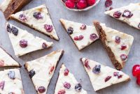 Guilt Free Cranberry Bliss Bars