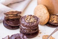 Rich Gluten Free Paleo Vegan Chocolate Cookie Butter Cups