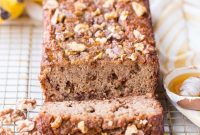 Paleo Golden Honey Nut Banana Loaf