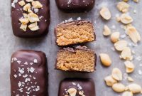 Dark Chocolate Peanut Butter Bliss Bars