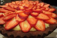 Decadent Chocolate Strawberry Tart