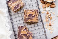 Guilt Free Crispy Chocolate Almond Butter Bars