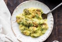 Creamy Vegan Broccoli Bake