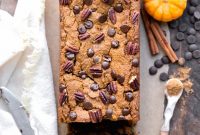 Ultimate Vegan Gluten Free Chocolate Chip Pumpkin Bread