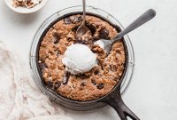 Irresistible Gluten-Free Skillet Chocolate Chip Cookie