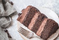 Decadent Vegan Paleo Chocolate Ganache Cake