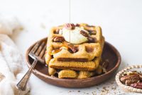 Make-Ahead Gluten-Free Vegan Pumpkin Waffles