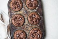 Decadent Gluten-Free Vegan Double Chocolate Muffins