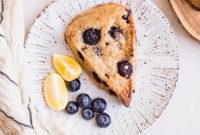 Blissful Gluten-Free Vegan Lemon Blueberry Scones