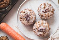 Perfectly Spiced Gluten-Free Vegan Carrot Cake Muffins