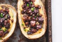 Loaded Vegan Potato Skins
