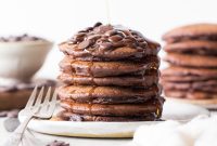 Decadent Plant-Based Gluten-Free Double Chocolate Pancakes