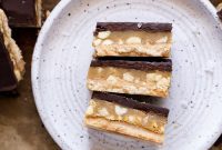 Decadent Vegan Peanut Butter Millionaire’s Shortbread