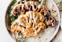 Roasted Vegan Tahini Cauliflower Steaks