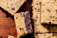 Decadent Vegan Gluten-Free Cookie Dough Brownies