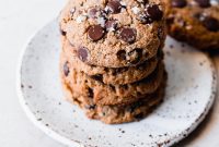 Tangy Vegan Gluten-Free Sourdough Chocolate Chip Cookies