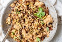 Golden Charred Cauliflower with Zesty Tahini Drizzle