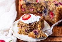 Rustic Vegan Berry Cornmeal Delight