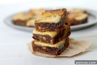 Decadent Chocolate Toffee Blondie Bars