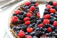 Wholesome Indulgence Chocolate Berry Tart Gluten Free Paleo Vegan