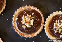 Purely Indulgent Chocolate Date Caramel Tarts