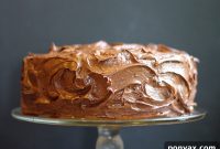 Luscious Banana Layer Cake with Dreamy Chocolate Cream Cheese Frosting