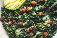 Zesty Lemon Kale Chickpea Power Salad