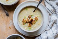 Golden Vegan Corn Chowder