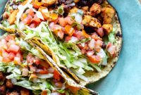 Zesty Tofu and Black Bean Tacos