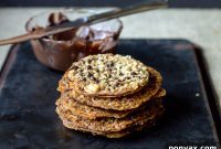 Bittersweet Almond Lace Crisps