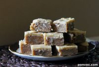 Moist Banana Nut Bars with Rich Brown Sugar Frosting