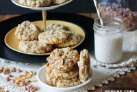 Sweet and Salty Peanut Butterscotch Oat Cookies