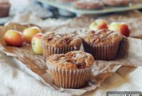 Wholesome Vegan Apple Oatmeal Muffins